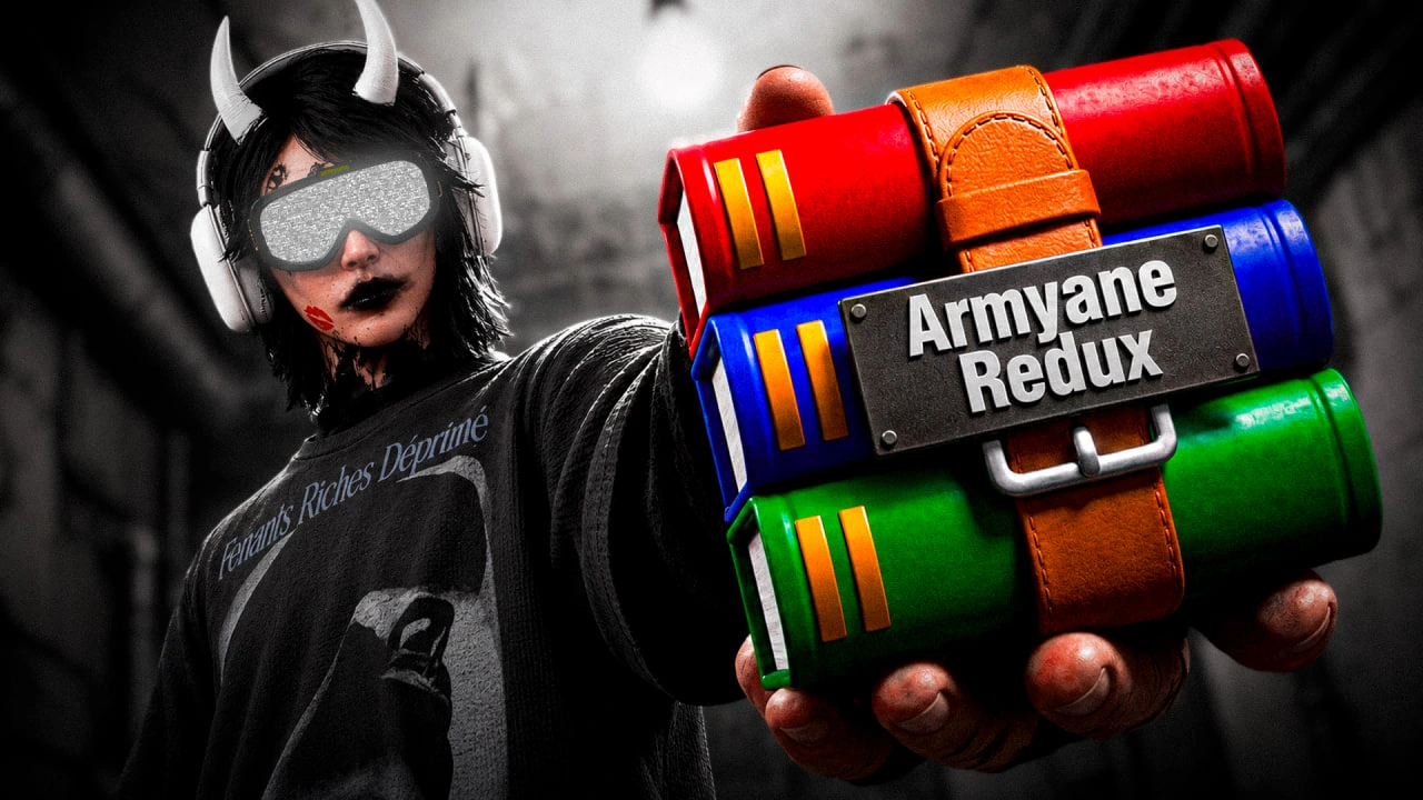 Armyane Redux — игровая обложка с персонажем